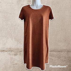 🔥3/$30 Garage Suede Like T-Shirt Dress